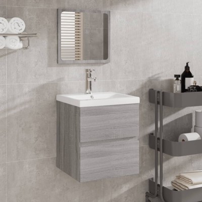 Washbasin cabinet with wash...