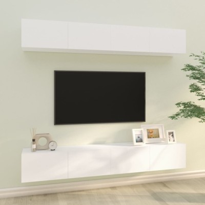 Wall TV cabinets, 4 pcs.,...