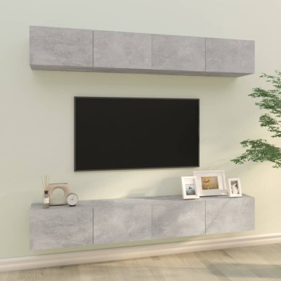 Wall-mounted TV cabinets, 4...