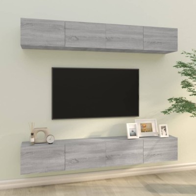 Wall-mounted TV cabinets, 4...