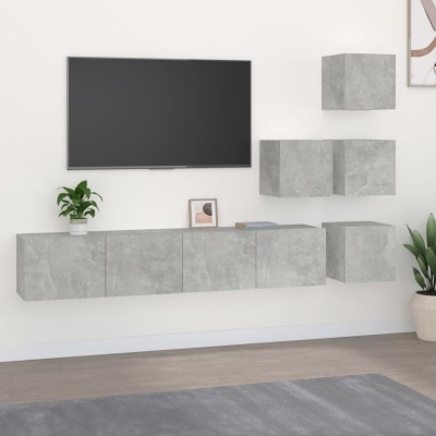 Wall-mounted TV cabinet,...