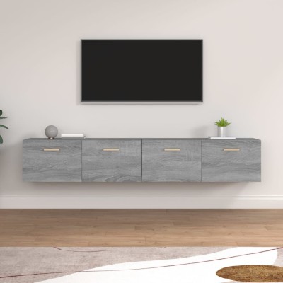 Cabinets, 2 pcs., gray oak,...