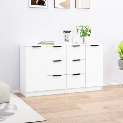Side cabinets, 2 pcs.,...