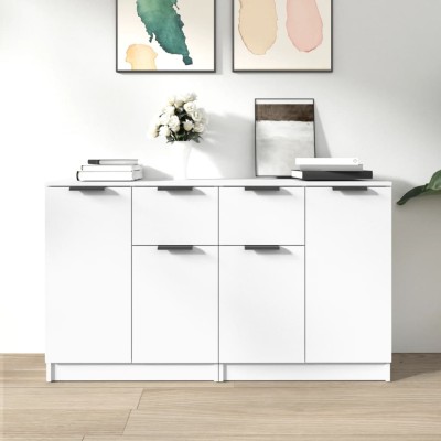 Side cabinets, 2 pcs.,...