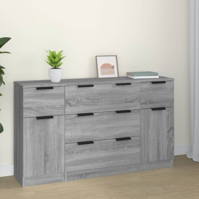Set of side cabinets, 3...