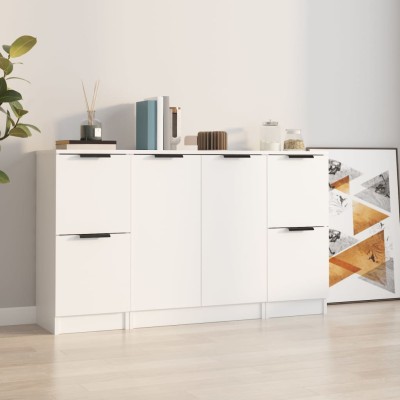 Side cabinets, 3 units,...