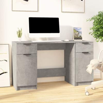 Desk with side cabinet,...