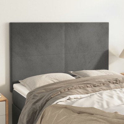 Headboard, dark grey,...