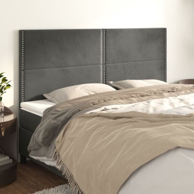 Headboard, dark grey,...