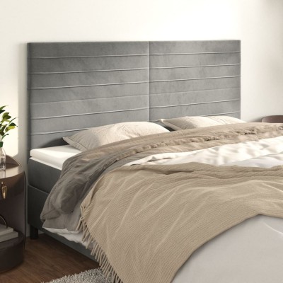 Headboard, light grey,...