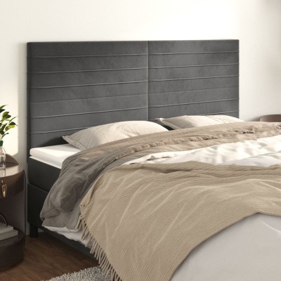 Headboard, dark grey,...