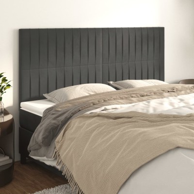 Headboard, dark grey,...