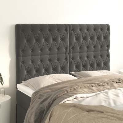 Headboard, dark grey,...
