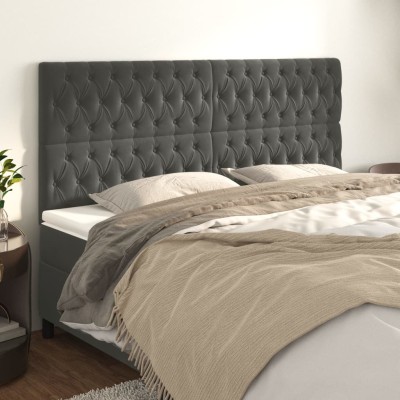 Headboard, dark grey,...