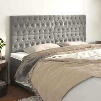 Headboard, light grey,...