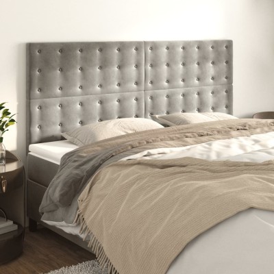 Headboard, light grey,...