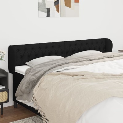 Headboard with ears, black,...