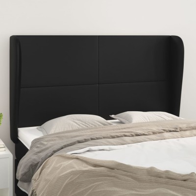 Headboard with lugs, black,...