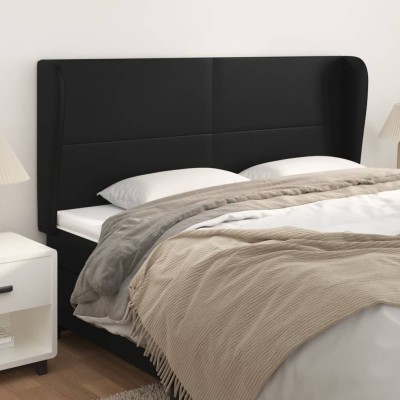 Headboard with lugs, black,...