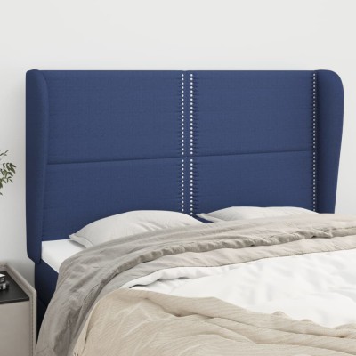 Headboard with ears, blue,...
