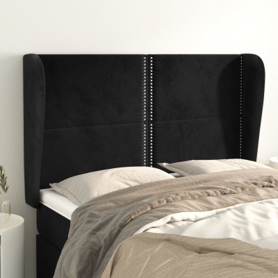 Headboard with ears, black,...