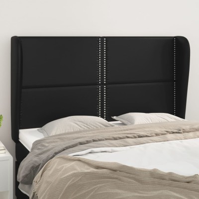 Headboard with lugs, black,...