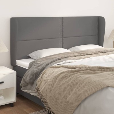 Headboard with lugs, gray,...