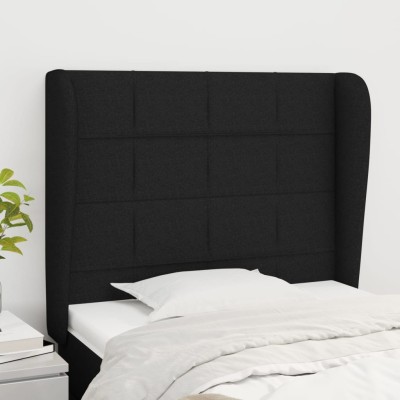 Headboard with ears, black,...