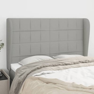 Headboard with ears, gray,...