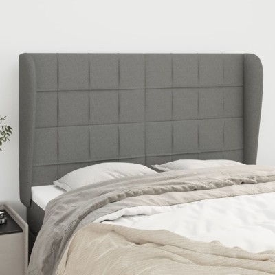 Headboard with ears, gray,...