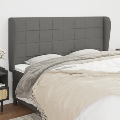 Headboard with ears, gray,...