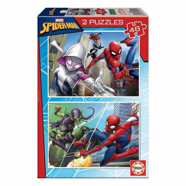 Головоломка Spiderman Educa (2 x 48 pcs)