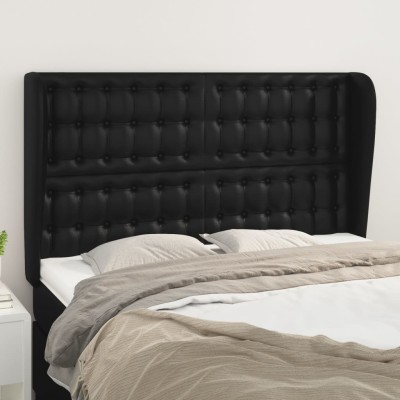 Headboard with lugs, black,...