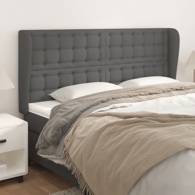 Headboard with lugs, gray,...