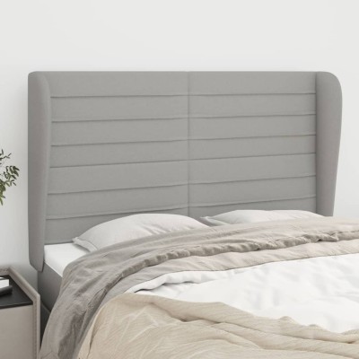 Headboard with ears, gray,...