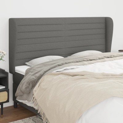 Headboard with ears, gray,...