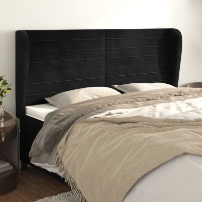 Headboard with ears, black,...