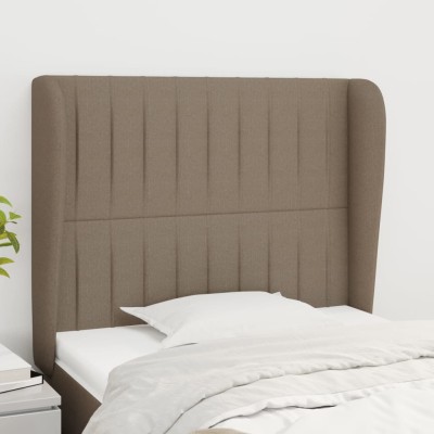Headboard with ears, taupe,...
