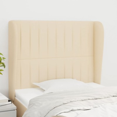 Headboard with ears, cream,...