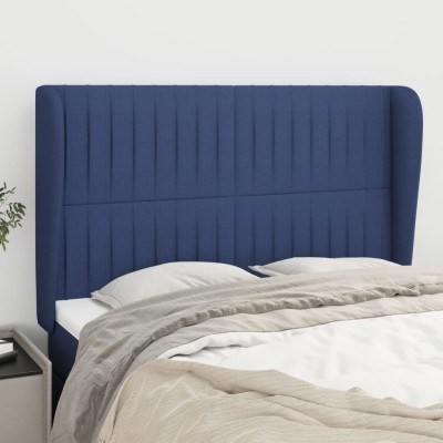 Headboard with ears, blue,...