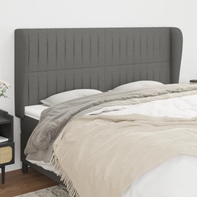 Headboard with ears, gray,...