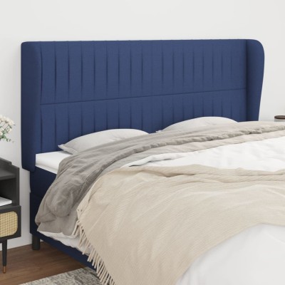 Headboard with ears, blue,...