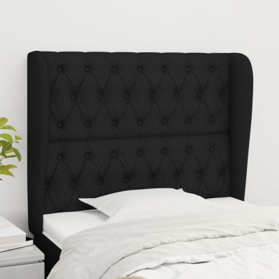 Headboard with ears, black,...