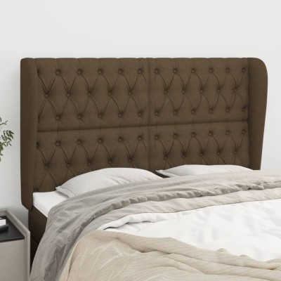 Headboard with ears, brown,...