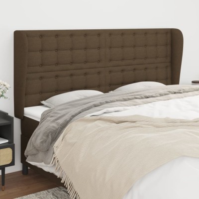 Headboard with ears, brown,...