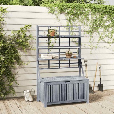 Storage box with trellis,...