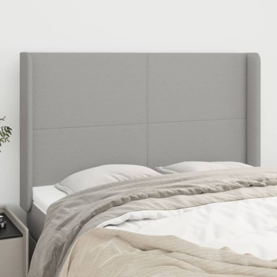 Headboard with ears, gray,...