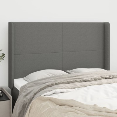 Headboard with ears, gray,...
