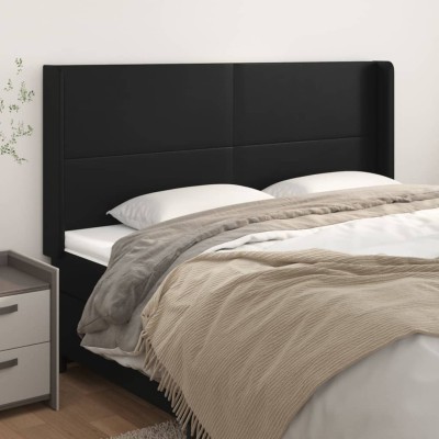 Headboard with lugs, black,...