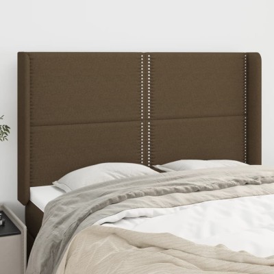 Headboard with ears, brown,...